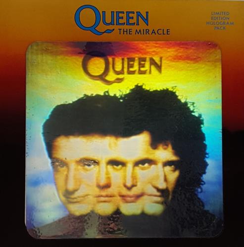 Queen The Miracle Hologram Sleeve UK 7\ Vinyl Single (7 Inch - 493x500 - jpeg Queen The Miracle Album